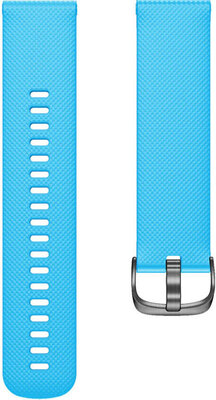 Silikonový řemínek Ricardo 22mm (pro Garmin Venu 3, Forerunner 265, Vívoactive 4 aj.), modrý, Quick Release, prodloužená délka