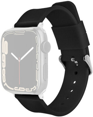 Silikonový řemínek Ricardo (pro Apple Watch 38/40/41mm), Black