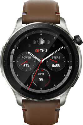 Amazfit GTR 4 Vintage Brown Leather