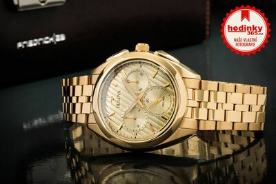 Bulova Curv Classic Quartz Chronoghraph 97A125