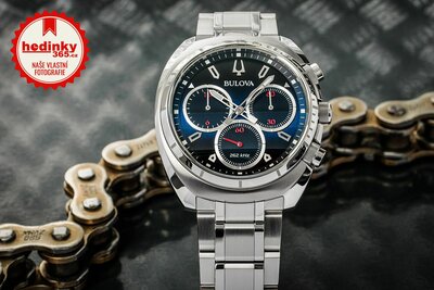 Bulova Curv Classic Quartz Chronograph 96A185