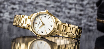 Bulova Diamond Sutton Quartz 97P150