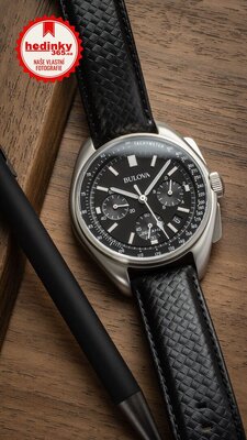 Bulova Lunar Pilot Quartz Chronograph 96B251 Special Edition (+ náhradní řemínek)