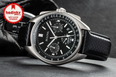 Bulova Lunar Pilot Quartz Chronograph 96B251 Special Edition (+ náhradní řemínek)