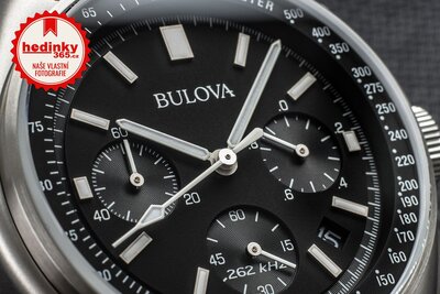 Bulova Lunar Pilot Quartz Chronograph 96B251 Special Edition (+ náhradní řemínek)
