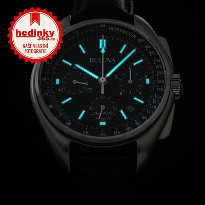 Bulova Lunar Pilot Quartz Chronograph 96B251 Special Edition (+ náhradní řemínek)