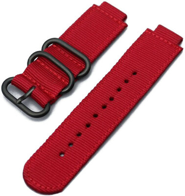 Nylonový řemínek Ricardo (pro Casio G-Shock GM-110/GA-2100, GA-110, DW-5600), červený