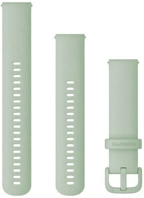 Silikonový řemínek Garmin 20mm, Cool Mint, Quick Release, + prodloužená část, 010-12924-82