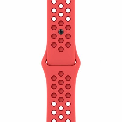 Apple Watch 45mm Bright Crimson/Gym Red Nike Sport Band