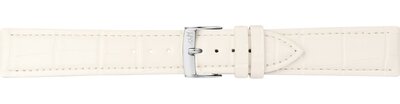 Kožený řemínek Morellato Tiglio 5673D74.017 M, bílý, ekokůže