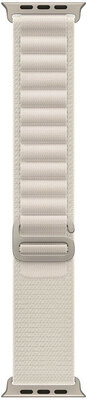 Apple Watch 49mm Starlight Alpine Loop-Medium