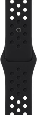 Silikonový řemínek Apple (pro Apple Watch 38/40/41mm), černý