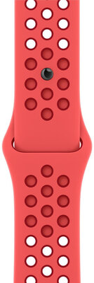 Silikonový řemínek Apple (pro Apple Watch 38/40/41mm), červený V2