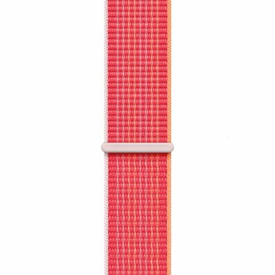 Sportovní provlékací řemínek Apple, textilní, (PRODUCT) RED, pro pouzdra 38/40/41 mm
