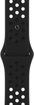 Sportovní řemínek Apple (Nike), černý, pro pouzdra 38/40/41 mm