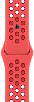 Sportovní řemínek Apple (Nike), zářivě červený, pro pouzdra 38/40/41 mm