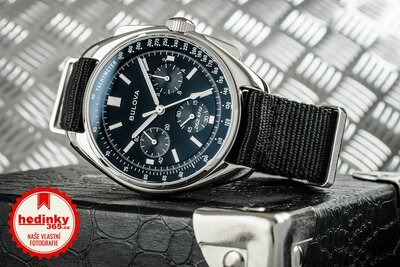 Bulova Lunar Pilot Quartz Chronograph 96A225