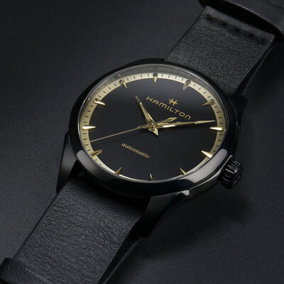 Hamilton Jazzmaster Black & Gold Automatic H32255730
