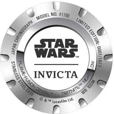 Invicta Star Wars Quartz 41166 Darth Vader Limited Edition 1977pcs