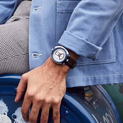 Bulova Archive Series Parking Meter Quartz Chronograph 98B390 Limited Edition 5000pcs