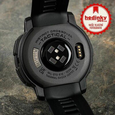 Garmin Instinct Crossover Solar Tactical Edition, Black