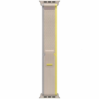 Apple Watch 49mm Yellow/Beige Trail Loop-M/L