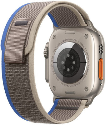 Nylonový řemínek Apple (pro Apple Watch 42/44/45/49mm), hnědý, velikost S/M