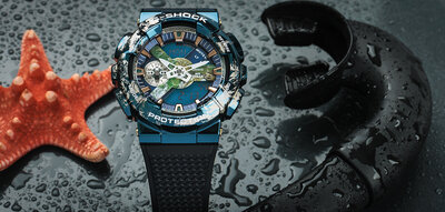 Casio G-Shock Original "Planet Earth" GM-110EARTH-1AER
