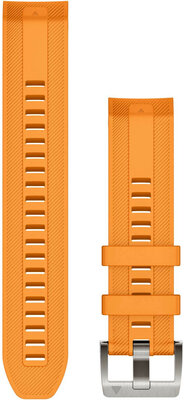 Silikonový řemínek Garmin 22mm (pro MARQ), Spark Orange, QuickFit, 010-13225-04