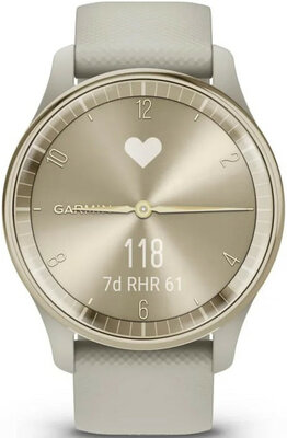 Garmin Vívomove Trend Cream Gold / French Gray Band