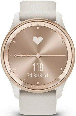 Garmin Vívomove Trend Peach Gold / Ivory Band
