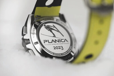 Junghans Performance 1972 41/4369.00 FIS Lemon Limited Edition 150pcs