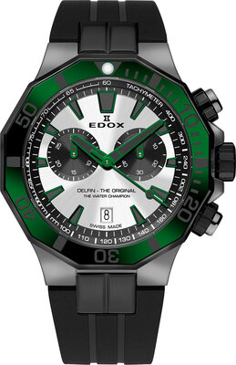 Edox Delfin Quartz Chronograph 10112-37gnvcaan