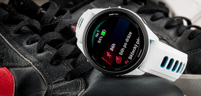 Garmin Forerunner 265 Whitestone / Tidal Blue