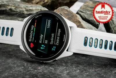 Garmin Forerunner 265 Whitestone / Tidal Blue