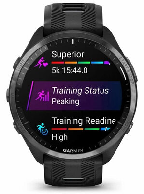 Garmin Forerunner 965 Black / Powder Gray (II. Jakost)