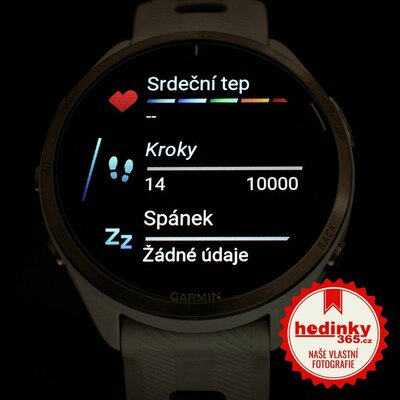 Garmin Forerunner 965 Whitestone / Powder Gray (II. Jakost)