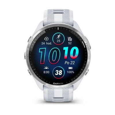 Garmin Forerunner 965 Whitestone / Powder Gray (II. Jakost)
