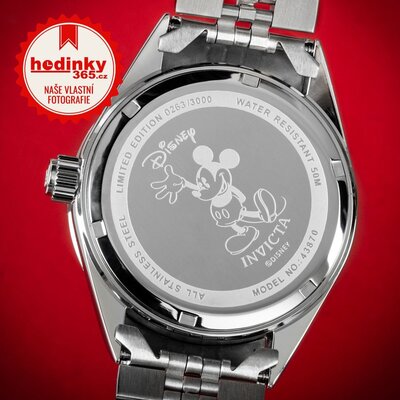 Invicta Disney Quartz 43mm 43870 Mickey Mouse Limited Edition