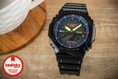 Casio G-Shock Original GA-2100RGB-1AER Virtual Rainbow Series