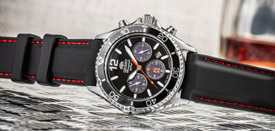 Silikonový řemínek Ricardo Fermo, černý V1