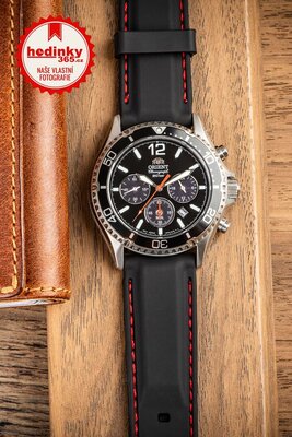 Silikonový řemínek Ricardo Fermo, černý V1