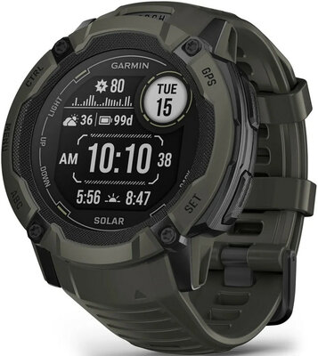 Garmin Instinct 2X Solar, Moss