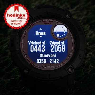 Garmin Instinct 2X Solar, Tactical Edition, Černý