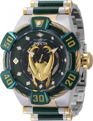 Invicta Marvel Automatic 52mm 37600 Loki