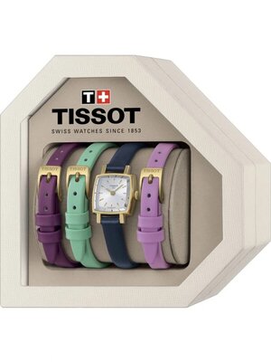 Tissot Lovely Square Summer Set Quartz T058.109.36.031.03 (+ 3x náhradní řemínek)