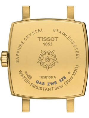 Tissot Lovely Square Summer Set Quartz T058.109.36.031.03 (+ 3x náhradní řemínek)