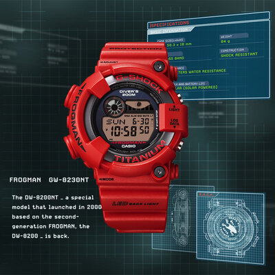 Casio G-Shock Master of G Frogman GW-8230NT-4ER