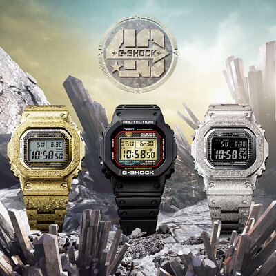 Casio G-Shock Original GMW-B5000PS-1ER "Full Metal" 40th Anniversary RECRYSTALLIZED