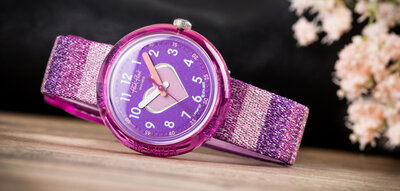 Flik Flak ZFPNP127 (motiv srdíčka)